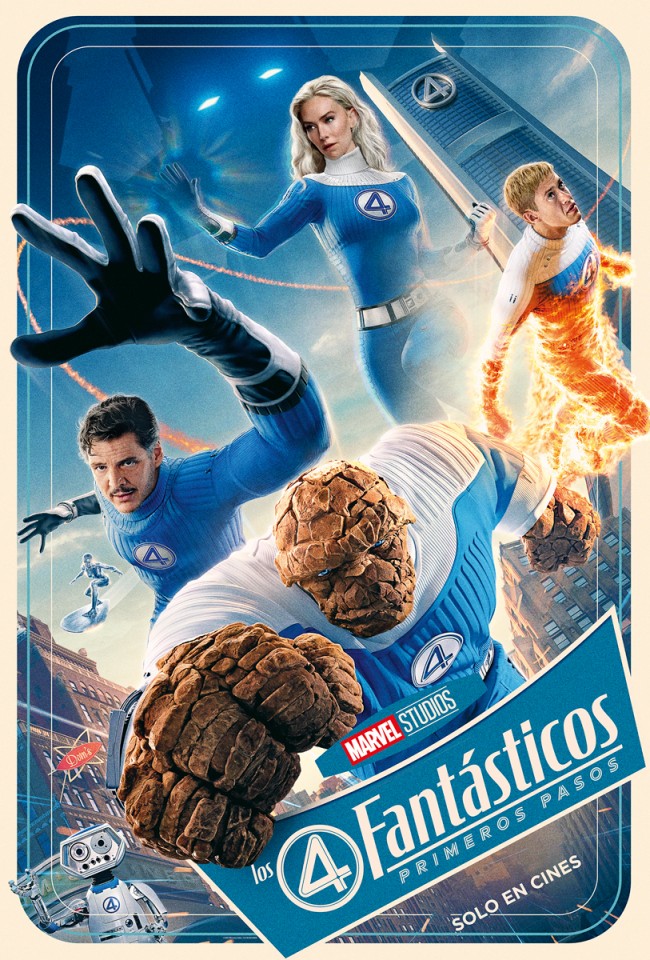 LOS 4 FANTASTICOS: PRIMEROS PASOS